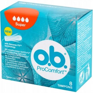 Tampony O.B. ProComfort Super 8 szt.