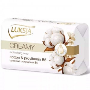 Mydło Luksja 100g Cotton & Provitamin B5 kostka