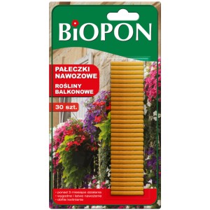 BIOPON Pałeczki nawozowe do roślin balkonowych