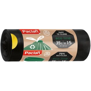 Paclan Worki na śmieci eco line 35L 15 sztuk