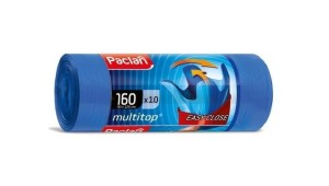 Paclan worki na śmieci wiązane 160L 10szt.