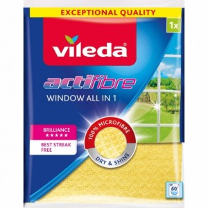 VILEDA Ścierka okienna Actifibre 1sztuka