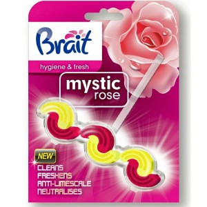Brait wc kostka fala rose 45g