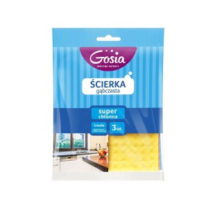 Gosia ścierka gąbczasta 3szt