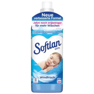 Softlan płyn do płukania niebieski 1L