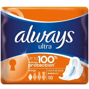 Podpaski Always Ultra Normal Plus 10szt