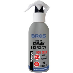 Bros na komary i kleszcze 50% Deet Tropikalny