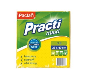 Paclan Practi Ścierka Maxi Uniwersalna 38x40 3szt.