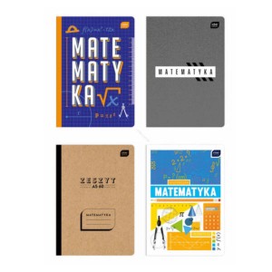Interdruk zeszyt A5 kratka 60 kartek MATEMATYKA