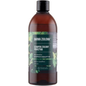 BARWA Ziołowa Pokrzywowy szampon do włosów 480ml