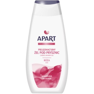 APART Żel pod prysznic róża + witaminy 500ml