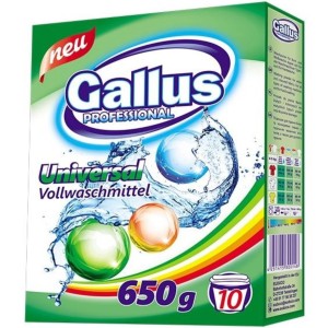 GALLUS Proszek do prania uniwersalny 650g DE