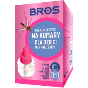 BROS Płyn do elektro na komary dla dzieci od 1 roku życia