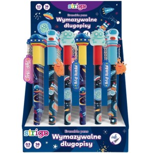 STRIGO Długopis wymazywalny Space 0,5mm niebieski