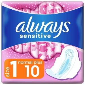 Podpaski Always Sensitive Rozmiar 1 skrzydełka