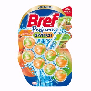 Bref perfume switch zawieszka jabłk/brzosk.2x50g