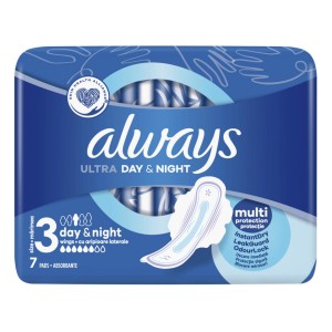 Always Ultra Night Podpaski higieniczne 7 sztuk