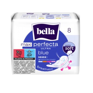 Podpaski Bella Perfecta Ultra Maxi blue 8 szt.