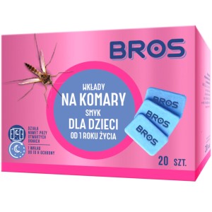 Bros Wkłady do elektro na komary smyk 20 sztuk