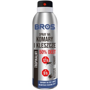 Bros Spray na komary i kleszcze 50% DEET