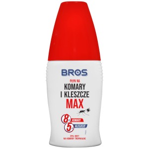 Bros Płyn na komary i kleszcze MAX 50 ml