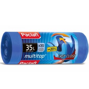 Paclan Worki na śmieci Multitop 35L 36 sztuk