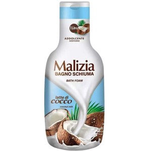 Malizia Włoski Płyn do kąpieli mleczko kokosowe 1L