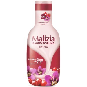 Malizia Włoski Płyn do kąpieli Jagody Goji 1L IT
