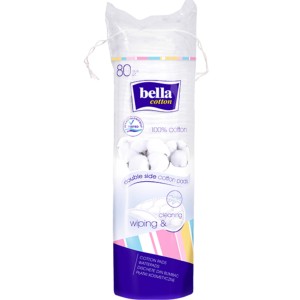 Płatki kosmetyczne Bella Cotton okrągłe 80 szt.