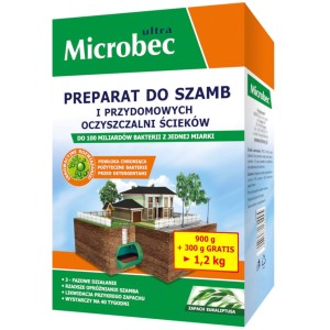 Microbec Ultra Preparat do szamb eukaliptus 1,2 kg
