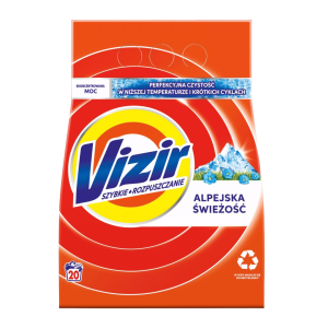Vizir proszek do prania alpine fresh 1,1kg