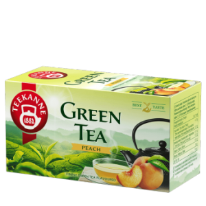 Teekanne Green Tea Peach herbata 20 torebek