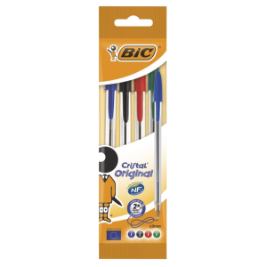 Bic długopis crystal 4 kolory