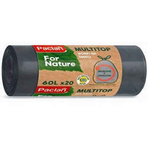 Paclan For Nature worki na śmieci 60L ECO 20szt