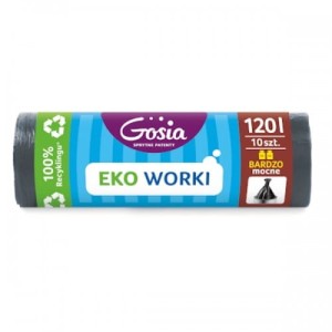 Gosia worki na śmieci 120l - 10 szt.