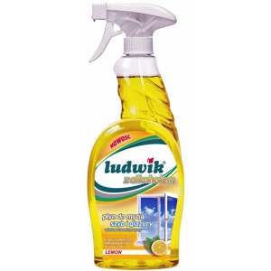 Ludwik płyn do szyb i glazury Cytrynowy 750 ml