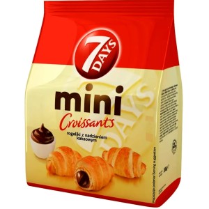 7 Days Mini rogaliki kakao 185g
