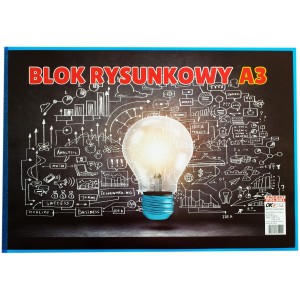 Blok Rysunkowy A3 1sztuka polski producent