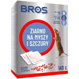 Bros ziarno na myszy i szczury 140 g