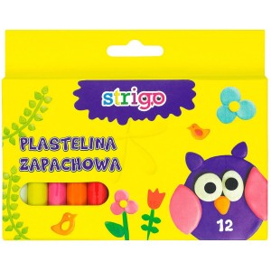 STRIGO Plastelina zapachowa 12 kolorów