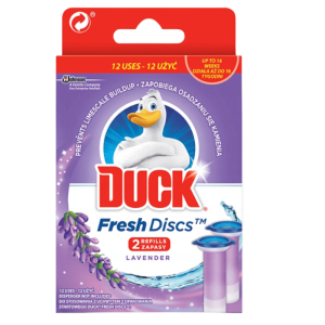 DUCK krążek żelowy do WC Lawenda 2x36ml