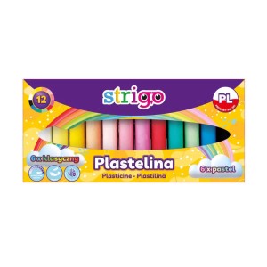 Strigo plastelina 12 kolorów