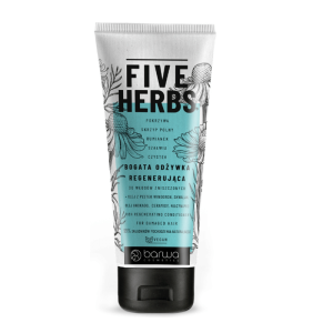 Barwa five herbs odżywka bogata do włosów  regenerująca 180ml