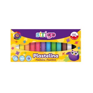 Strigo plastelina 12 kolorów