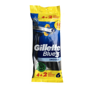 Gillette Blue 3 smooth maszynka do golenia 6szt 
