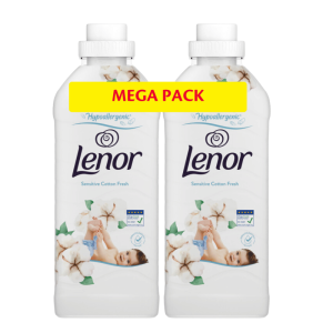 Lenor Płyn Do Płukania Sensitive Cotton 2 x 925ml