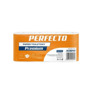 Perfecto papier toaletowy premium 3w biały
