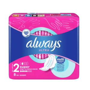 Always Ultra Super Podpaski ze Skrzydełkami 10 Szt.