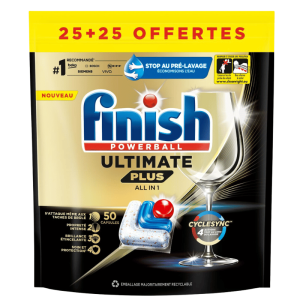 FINISH Ultimate plus Tabletki do zmywarki 50 szt.