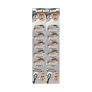 Bic Flex5 Maszynki do Golenia Męskie 10szt